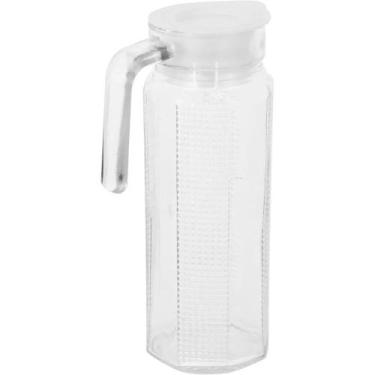 Imagem de Jarra de Vidro Mesa Com Tampa - 1L - Em casa Tem Glass, Jarra México