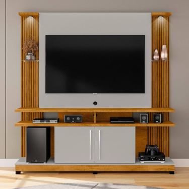 Imagem de Estante Home para TV até 60 Polegadas LED 2 Portas York Bechara