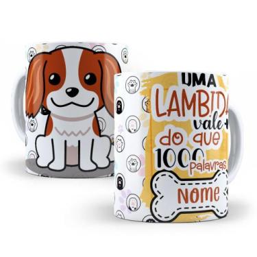 Imagem de Caneca de Cerâmica Personalizada 325ml Amor Pelos Animais - Mecolour