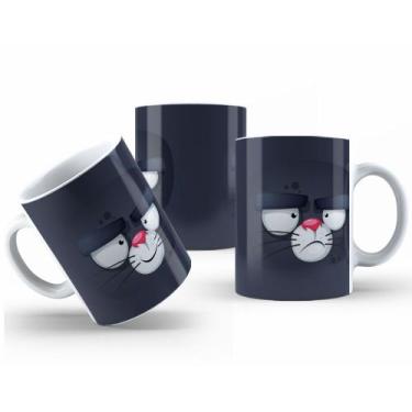 Imagem de Caneca Cerâmica Branca 325ml  Animais Estimação Pet - Mecolour