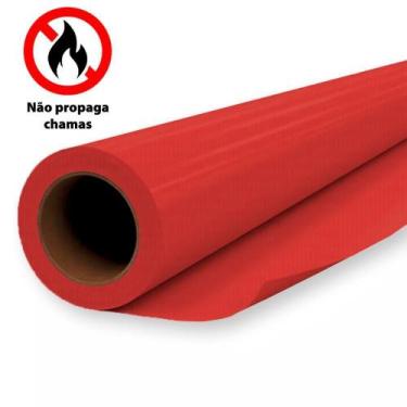 Imagem de Lona TD1000 Vermelha 1.40x10 Metros Blackout 500 Micras - Cikala