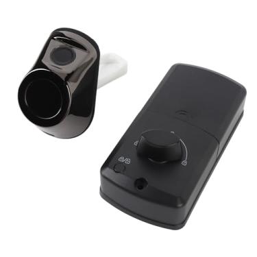 Imagem de Fechadura de Entrada de Porta Com Impressão Digital, Fechadura de Impressão Digital Com Chave de Sensor Biométrico Inteligente Com Aplicativo, Chave Mecânica para Porta de