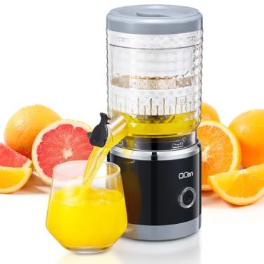 Imagem de QCen Espremedor Automático de Frutas Cítricas, Suco de Laranja, Aço Inoxidável, Fácil de Usar e Limpar, Elétrico com Fio