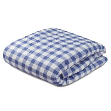 Imagem de Capa Edredom Duvet para edredom solteiro percal 200 fios Liso Estampad