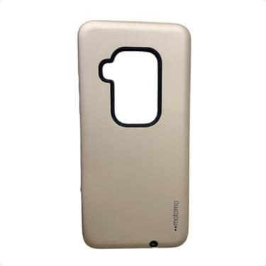 Imagem de Capa Celular Compatível Com Motorola Moto One Zoom XT2010-1 Anti Impacto (Dourado Fosco)