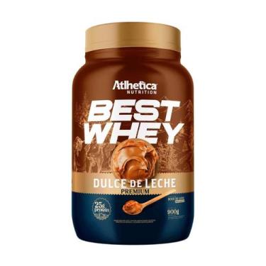 Imagem de Best whey 900g doce de leite premium - atlhetica nutrition