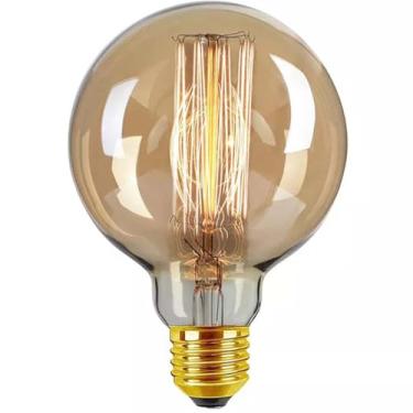 Imagem de Lampada Retro Vintage G80 40w Filamento De Carbono E27 (220V)