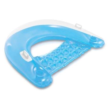 Imagem de Poltrona Refrescante Inflável Caribe 152x99cm - Intex - Azul