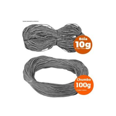 Imagem de Kit 50m Tralha boia 10gr + Tralha Chumbo 100gr King Redinha - RANCHO