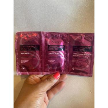 Imagem de Kit Sachê Eudora - Cauterização dos fios - Shampoo + Condicionador + M