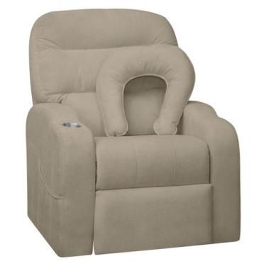 Imagem de Poltrona Reclinável para Amamentação Sofia Quarto de Bebê Bouclê - SOF