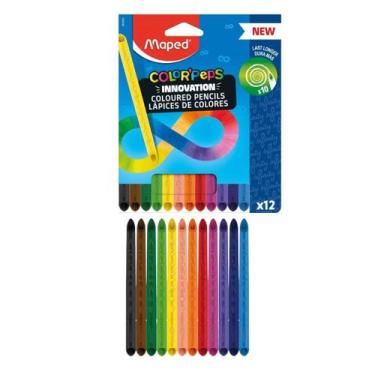 Imagem de Lápis De Cor Color'Peps Embalagem Com 12 Cores Infinito - MAPED