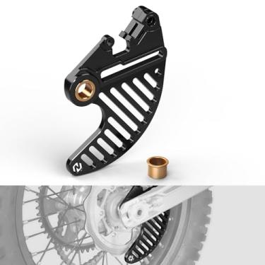 Imagem de NICECNC Capa de disco de freio traseiro para bicicleta suja de alumínio compatível com KTM 125-530 XCW XCF-W EXC EXC-F SX SXF XC XCF 2004-24, compatível com Husqvarna TC FC TX FX 125-501 2014-24,
