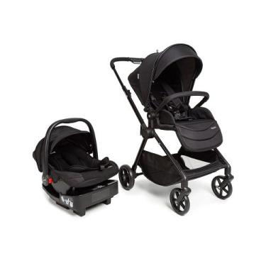 Imagem de Carrinho de Bebê Magnific Bebê Conforto e Base Safety, Full black