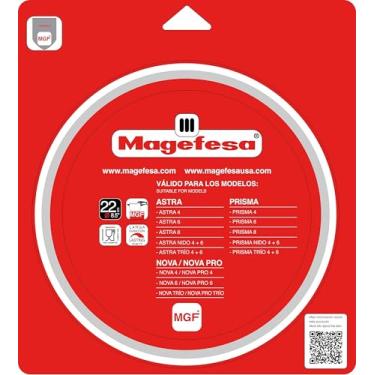 Imagem de MAGEFESA Junta de silicone de substituição para panelas de pressão Magefesa NOVA, NOVA PRO e ASTRA 4-6 Qt