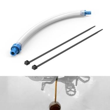 Imagem de NICECNC Ferramenta de drenagem de troca de óleo azul compatível com Husaberg FE250 FE350 FE450 FE501 FX350 FX450 FX501 TE250 TE300 2009-2014 Compatível com Husqvarna FE350 TE300 FX450 2014-202020 4