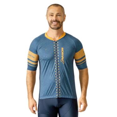 Imagem de Camisa Para Ciclismo Masculina Evolution Laranja Savancini (3110), P