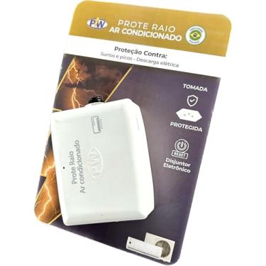 Imagem de PW Prote Raio Ar Condionado Com Disjuntor Eletrônico bivolt, bege, Game Protector