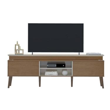 Imagem de Rack Para TV 75 POL 2 Portas 180 cm 4704 Cinamomo Off White ARLY