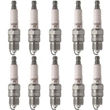 Imagem de Conjunto (10 peças) Velas de ignição padrão NGK estoque 2623 ponta de núcleo de níquel padrão 0,1 cm BPR6FS