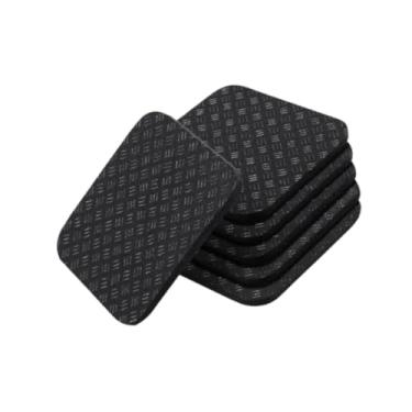 Imagem de oshhni 6x não deslizam as almofadas de caminhada Mat Square Multifuncional Protege pisos de madeira tapetes em esteiras à prova de som Mat 3,94 "x 3,94"