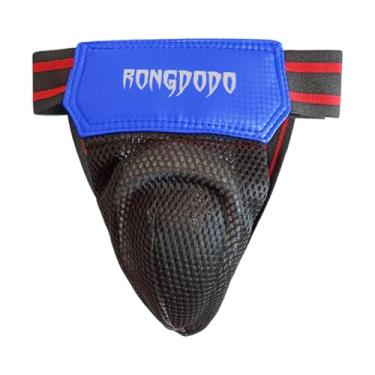 Imagem de oshhni Protetor de virilha para o protetor de boxe Protetor Jockstrap Protecting Proteção para MMA lutando , Blue M