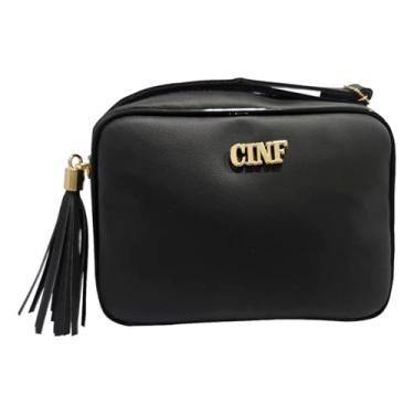 Imagem de Bolsa Feminina Alça Transversal Ajustável Tira colo De Lado (Preta)