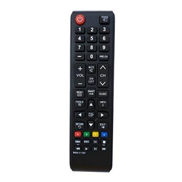 Imagem de Controle remoto universal para Samsung TV UN32J5205AFXZA UN32J525DAFXZA UN40J5200AFXZA UN48J5200AFXZA UN48J5201AFXZA UN48J520DAFXZA UN50J6200AFXZA UN50J5200AFXZA UN50J52200AFXZA UN50J52200AFXZA 00AFXZZ A UN55J6200AFXZA UN55J6201AFXZA UN60J6200AFXZA