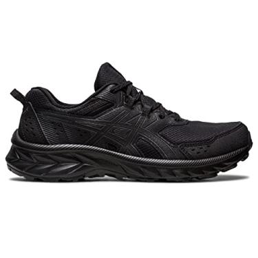 Imagem de ASICS T nis de corrida feminino Gel-Venture 9, Preto/preto, 10 Wide
