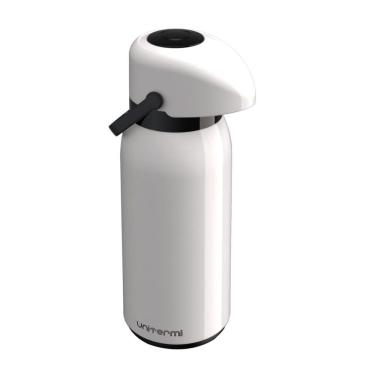 Imagem de Garrafa Térmica Pressão Verona 1,8 L Branca - Unitermi