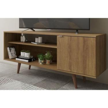 Imagem de Rack Bancada P/tv R1486 Até 42 Polegadas Amêndoa - Tecno Mobili