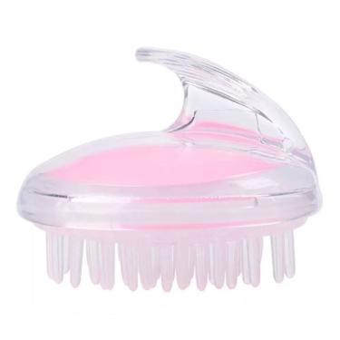 Imagem de Escova Massageadora Capilar Couro Cabeludo Silicone Banho