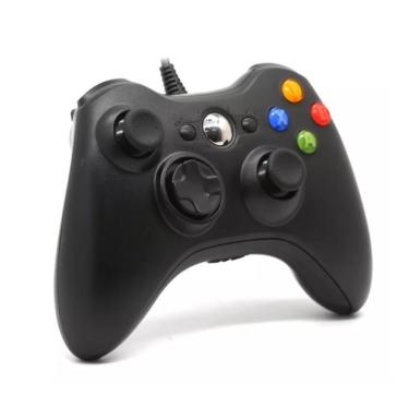 Imagem de Controle Manete Com Fio Xbox 360 2m Usb