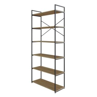 Imagem de Estante Alta C/06 Prateleiras 185x80x33cm Yon