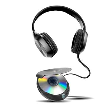 Imagem de Coby Cd Player Portátil Com Reprodução De Mp3 E Rádio Fm, Compact Discman Anti-Skip 60 Segundos, Inclui Fones Ouvido Dobráveis, Carro Viagem Para Uso Doméstico Ou Em Movimento