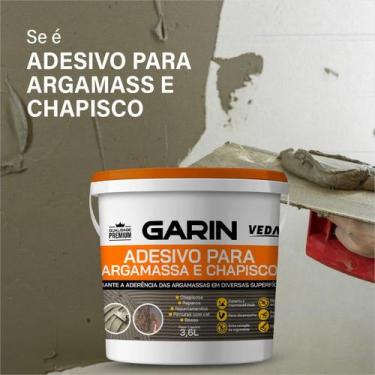 Imagem de Bianco Adesivo Aditivo Argamassa Chapisco Garin 3,6L - Grain