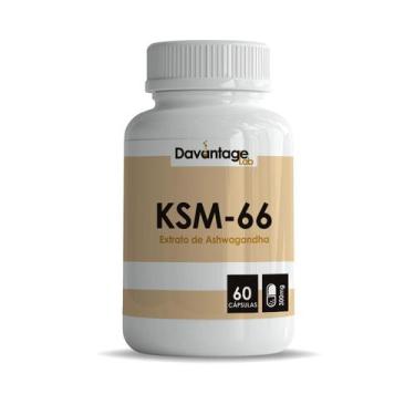 Imagem de Extrato de Ksm 66 Com 60 Cápsulas 300mg A Verdadeira - Davantage Lab