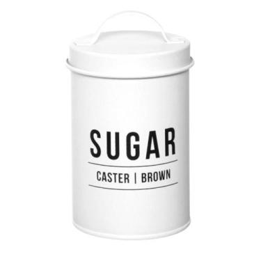 Imagem de Porta Herméticos Açúcar Condimentos Decoração 800ml Branco - hauskraft