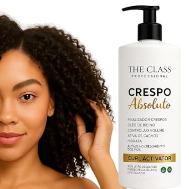 Imagem de Creme de pentear Finalizador Crespo absoluto Ativador para cachos 1L THE CLASS PROFESSIONAL