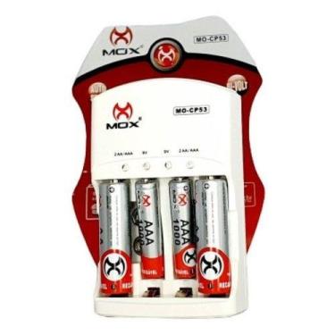Imagem de Carregador de pilha mox mo-cp53 - M0X