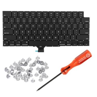 Imagem de HAWSON Substituição de teclado dos EUA para MacBook Pro Retina de 14 polegadas M1 M2 M3 A2442 A2485 A2779 A2780 A2918 A2991 A2992 Layout dos EUA com parafusos de teclado e chave de fenda 2021-2024 ano