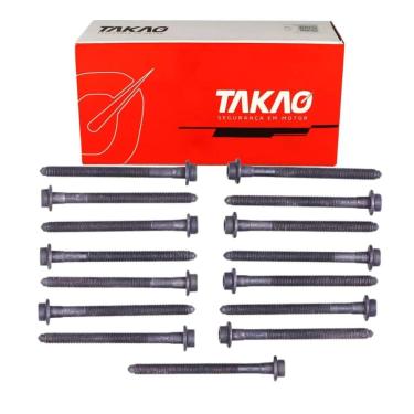 Imagem de Parafuso De Cabeçote (Jg) Ranger 4.0 12V 2001 A 2003 - Takao Pcfo40A