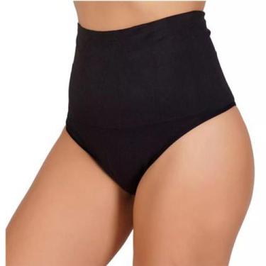 Imagem de Calcinha Cinta Diluxo Preta, G, Feminino, Preto