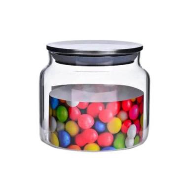 Imagem de Pote Porta Mantimento Hermético Vidro Borossilicato 700ml - Wincy Casa