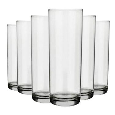 Imagem de Jogo 6 Copos Tubo Cylinder 320 ml Nadir Figueiredo