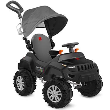 Imagem de Superjipe Reclinavel Com Capota Passeio & Pedal (Preto) Bandeirante