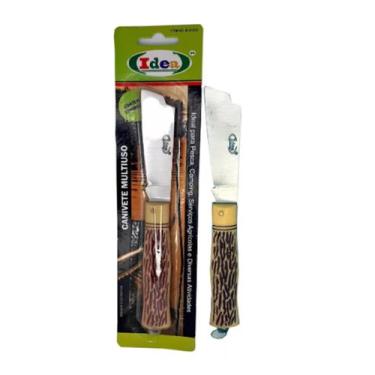 Imagem de Canivete 3,5 Cabo De Osso Multiuso - Ideia - Idea