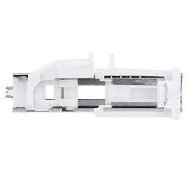 Imagem de Calcador Universal, Adequado para Máquinas de Costura de Haste Baixa, Fácil de Usar e Transportar, ABS Durável + Material de Aço Inoxidável, Branco + Prata, para Instalação