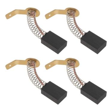 Imagem de eMagTech 4 peças de escovas elétricas de carbono 6 x 11 x 16 mm compatíveis com MATRIX EK 2000-400 compatível com EINHELL EKS 1840