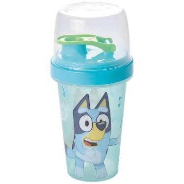 Imagem de Mini Shakeira Bluey 320ml para Bebidas Divertidas - PLASUTIL